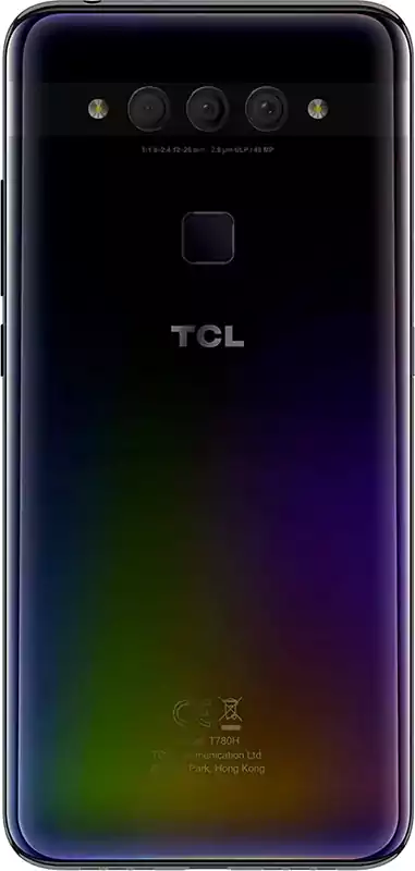 TCL T1 Plex Dual SIM Mobile, 128GB Internal Memory, 6GB RAM, 4G LTE Network, Black