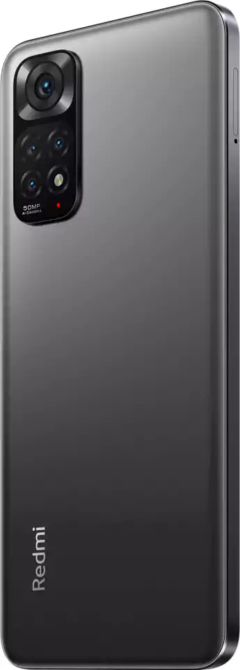 Xiaomi Redmi Note 11 Dual SIM Mobile, 128GB Internal Memory, 4GB RAM, 4G LTE Network, Graphite Gray