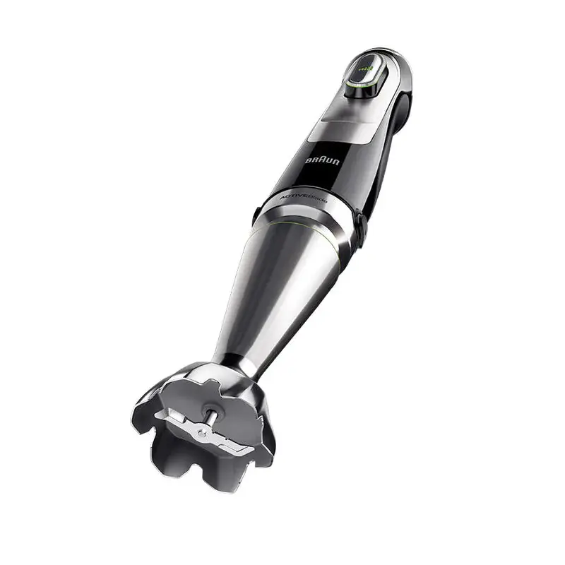Braun MultiQuick Hand Blender, 1200 Watt, 600 ml, With Multiple accessories, Silver and Black MQ 9135XI