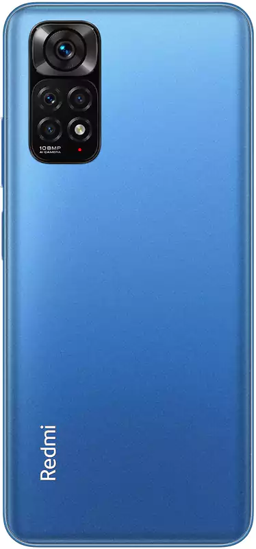 Xiaomi Redmi Note 11S Dual SIM Mobile, 128GB Internal Memory, 6GB RAM, 4G Network, Twilight Blue