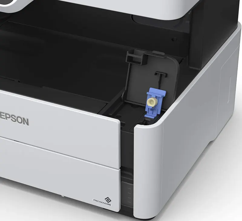 Epson EcoTank M2140 Monochrome Inkjet Printer (Print - Scan - Copy - LCD Screen), White x Black
