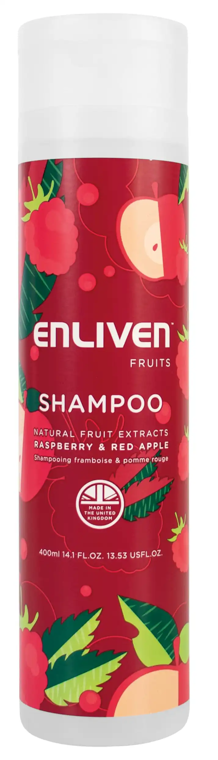 Enliven shampoo raspberry and red apple 400ml