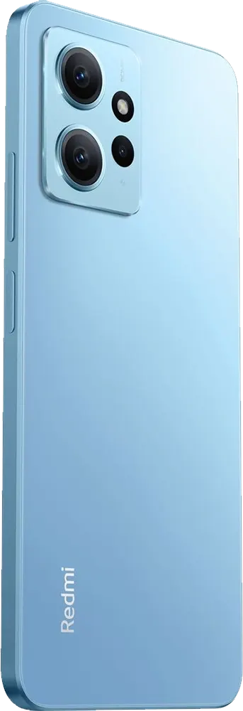 Redmi Note 12 Dual SIM Mobile , 128 GB Memory, 6GB RAM, 4G LTE, Ice Blue