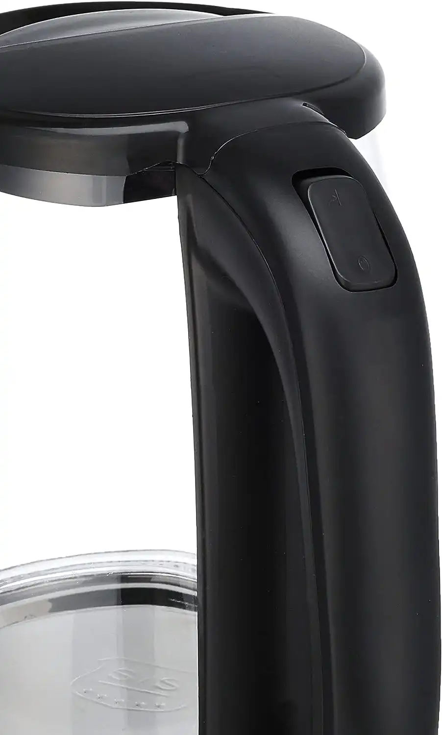 Bismarck Pyrex Electric Kettle, 2.2 Liter, 1500 Watt, Black, B-M7010