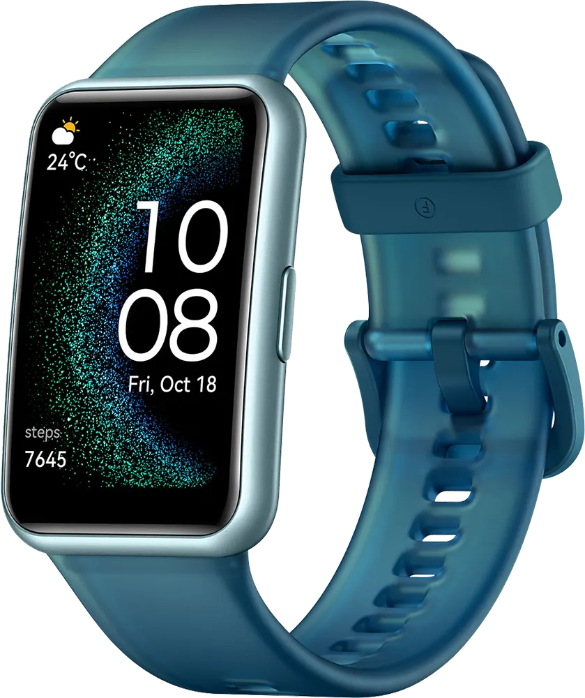 Huawei Smart Watch Fit Special Edition , 1.64" AMOLED Screen, Silicone Strap, Waterproof, Forest Green, STA-B39