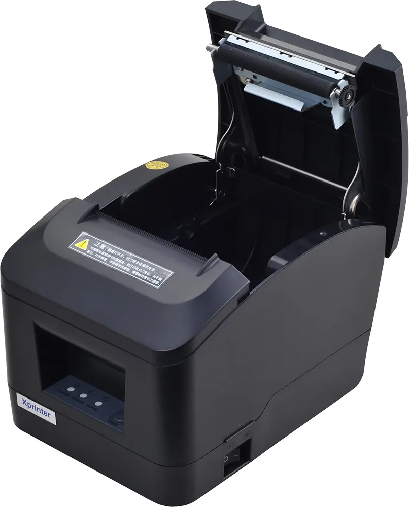 Xprinter Thermal Receipt Printer, Monochrome, USB+LAN , Black, XP-D200N
