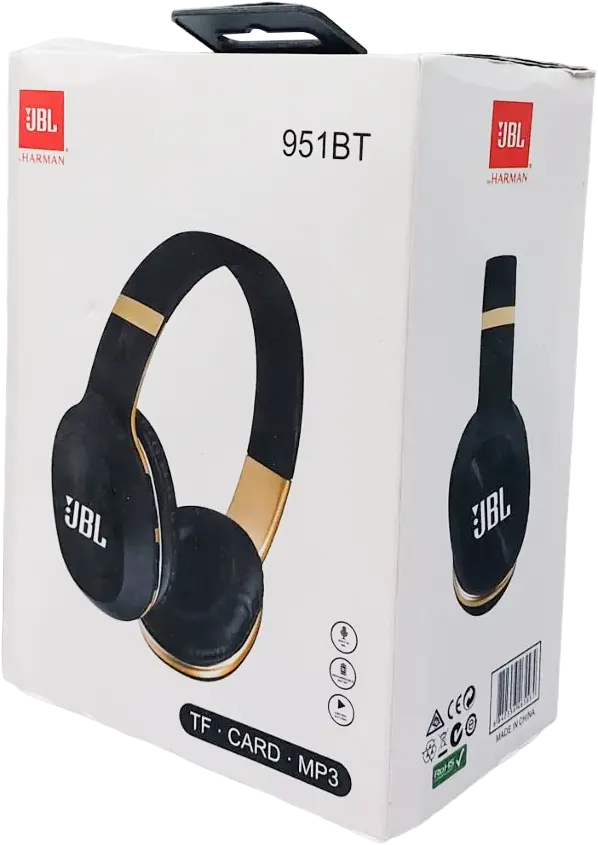 JBL Bluetooth Headphone ,Rechargeable, Black, 951BT