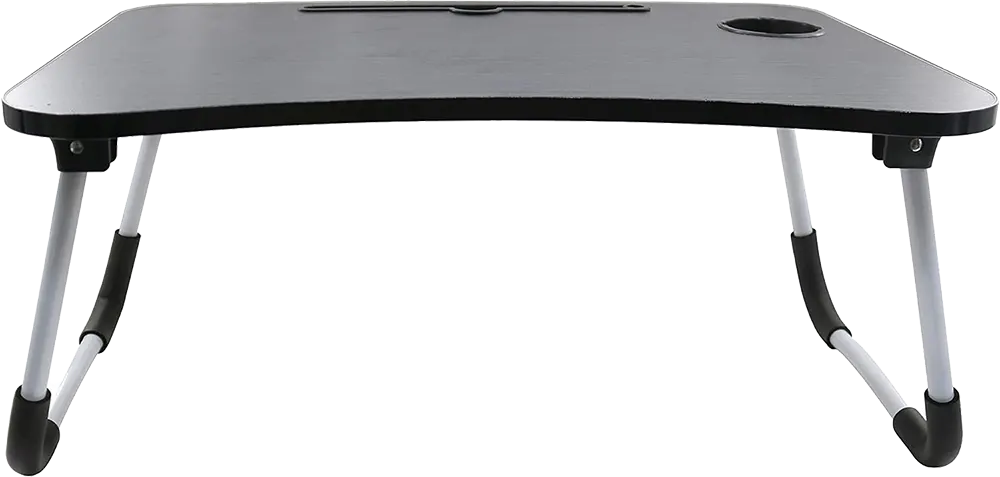 ترابيزة لاب توب ، قابلة للطي، لون أبيض* اسود