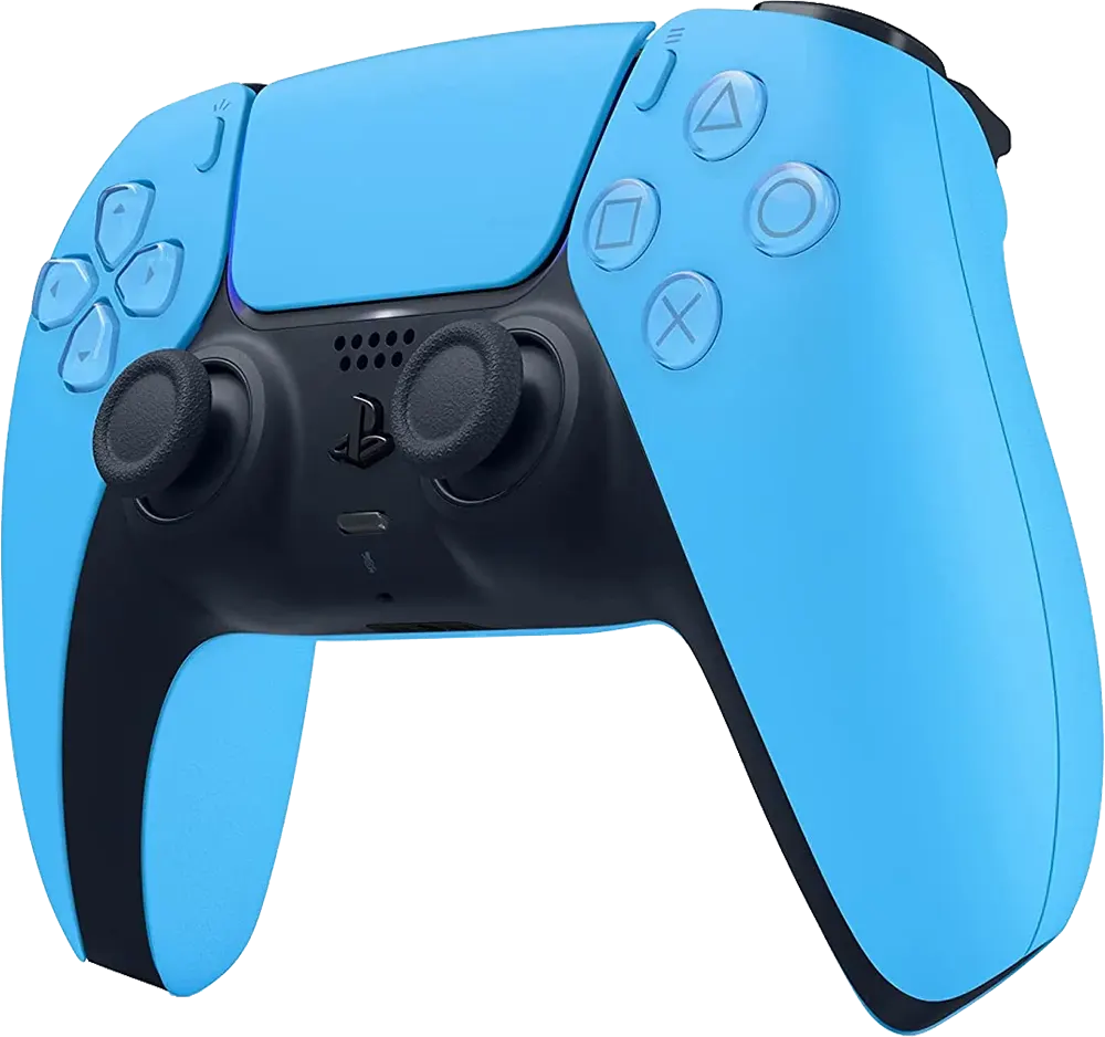 Sony DualSense PlayStation 5 Controller, Wireless, Built-in Microphone, CFI ZCT1W, blue
