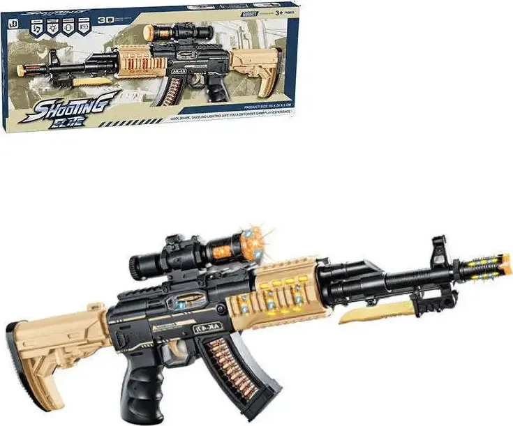بندقية أطفال مع صوت وضوء ، متعددة ألالوان، JQ213B