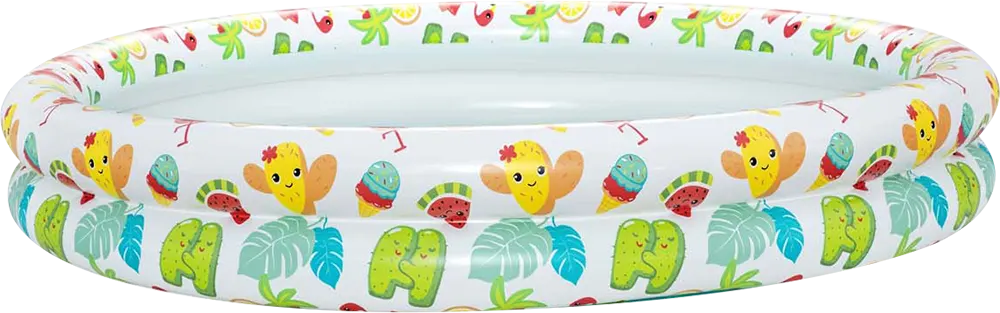 Bestway 3-Piece Inflatable Pool , with Ball and Float, Multi Color, 51124