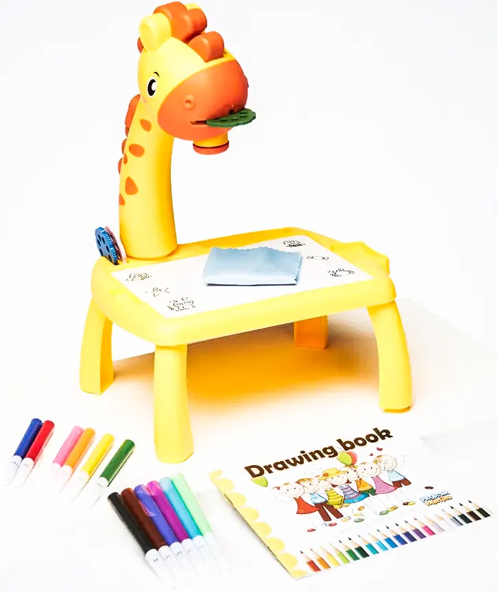 Giraffe Projector Table for Drawing, Multi-Color, RFY222-40