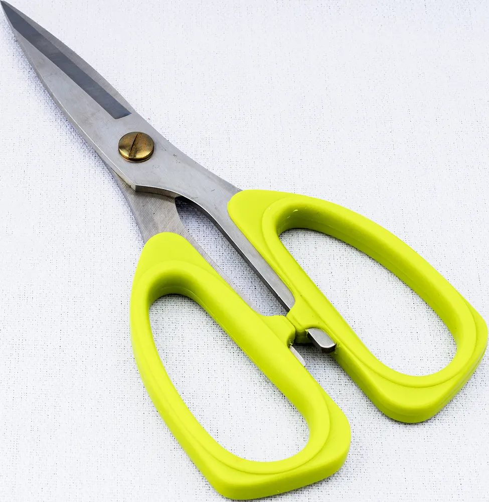 Stainless steel Scissors, plastic handle, multi-colors, Model 8235