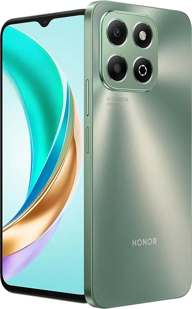 Honor X6B Dual SIM Mobile, 256GB Memory, 6GB RAM, 4G LTE Network, Forest Green