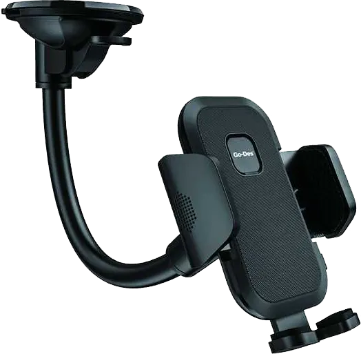 Go Des Car Phone Holder, 360 Rotating, Head Suction, Cup Design, Black, GD-HD649