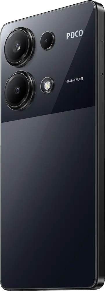 موبايل شاومي بوكو M6 برو، ثنائي الشريحة، ذاكرة داخلية 256 جيجابايت، رامات 8 جيجابايت، شبكة الجيل الرابع إل تي إي، أسود