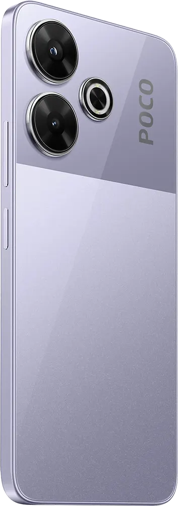 Poco M6 Dual SIM Mobile, 256GB Internal Memory, 8GB RAM, 4G LTE, Purple