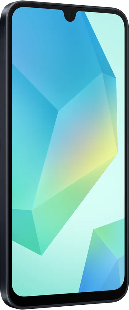 موبايل سامسونج جلاكسي A16، ثنائي الشريحة، ذاكرة 128 جيجابايت، رامات 4 جيجابايت، شبكة الجيل الرابع إل تي إي، أسود