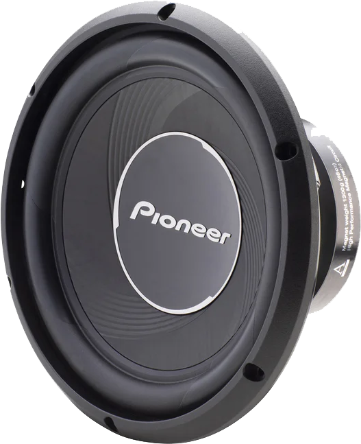 Pioneer Car Subwoofer,1400 Watt, Black, TS-A30S4