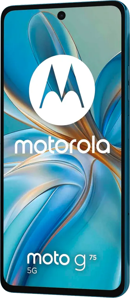 Motorola Moto G75 Dual SIM Mobile , 256GB Memory, 8GB RAM, 5G, Aqua Blue