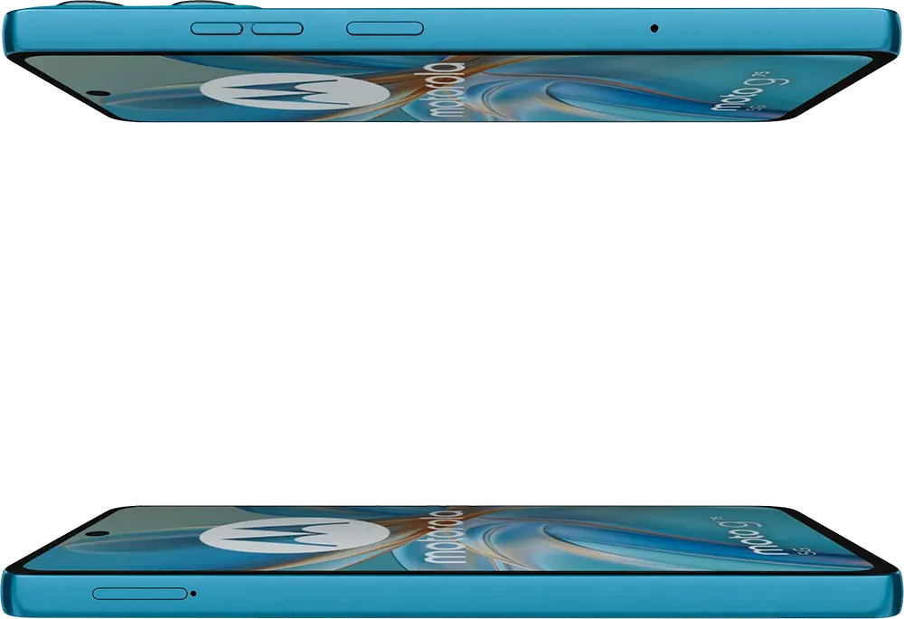 Motorola Moto G75 Dual SIM Mobile , 256GB Memory, 8GB RAM, 5G, Aqua Blue