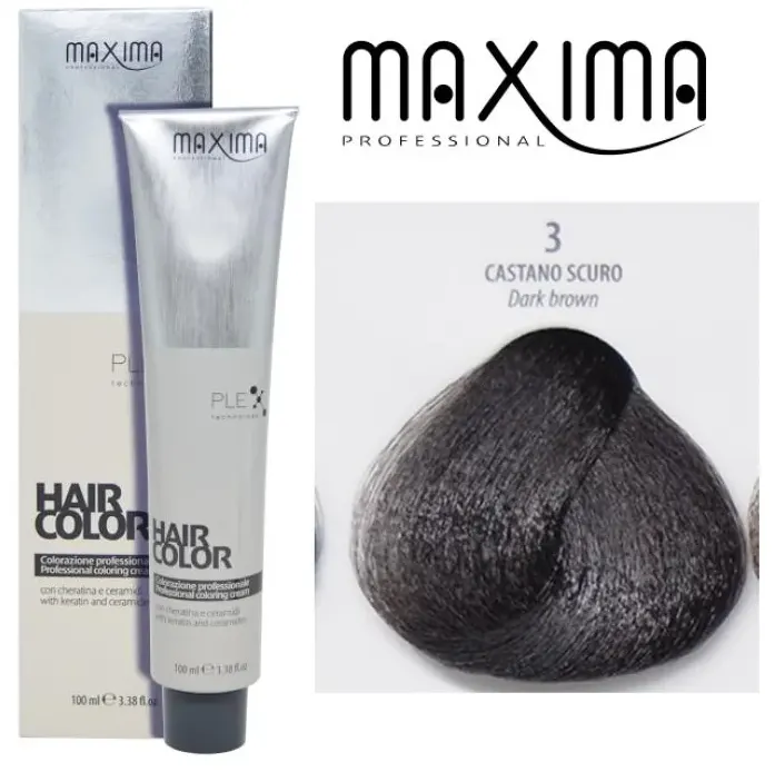 صبغه ماكسيما، 3 بني غامق، 100 مل