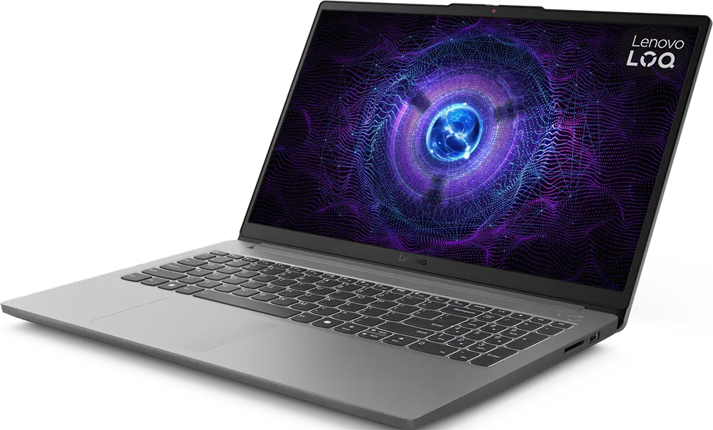 لاب توب لينوفو LOQ 15IAX9E، انتل كور I7-12650HX ، رامات 16 جيجابايت، هارد ديسك 512 جيجابايت اس اس دي، كارت شاشة نيفديا جي فورس RTX4050 ذاكرة 6 جيجابايت GDDR6، شاشة 15.6 بوصة FHD IPS، رمادي لونا + ماوس هدية