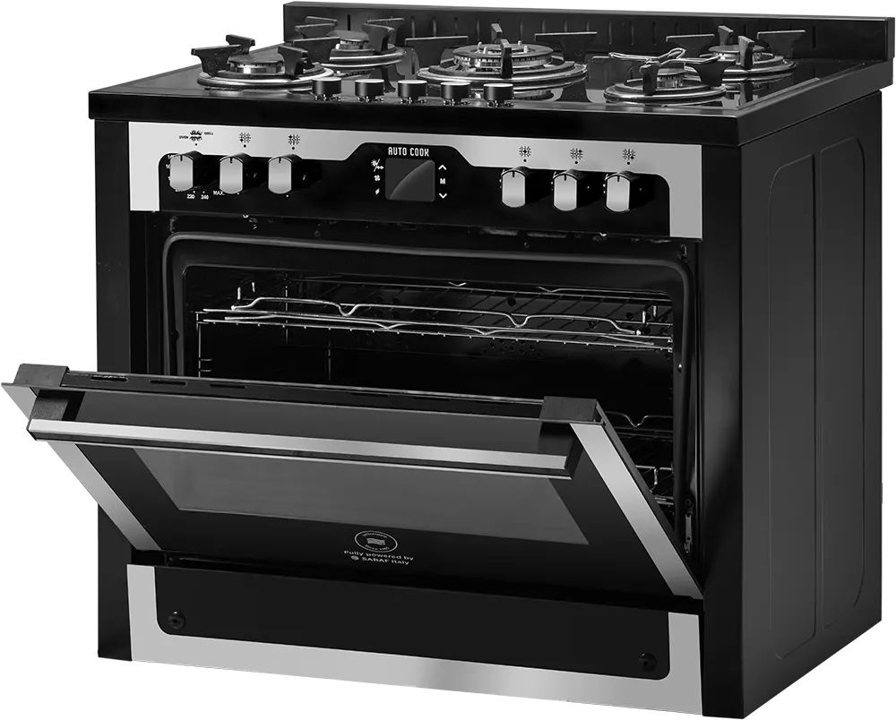 بوتاجاز يونيون اير اي شيف سيلفر انديشن،60*90 سم، تايمر ديجتال، أمان كامل، تقنية اوتو كوك، قلاية، 2 مروحة، اسود*فضي، موديل C69GB1-1GC-383-ICPSF-ICH-PC-2W