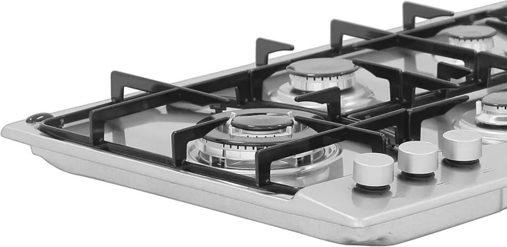 بوتاجاز بلت ان اريستون مسطح، 90 سم ، 6 شعلة، غاز ، ستانليس ، PHN961 TS-IX-A