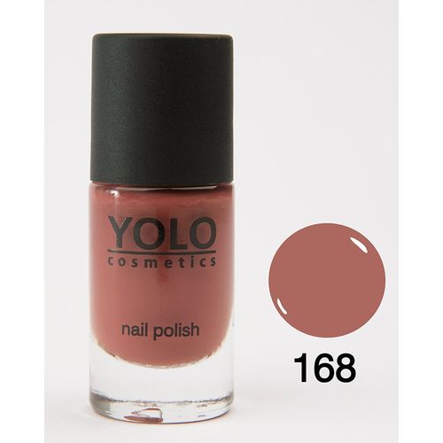 YOLO Nail Polish - 168 Caramel , 10ml