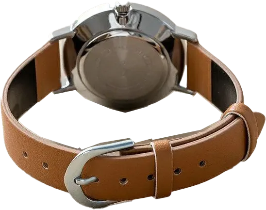 Casio Women's Watch, Analog, Leather Strap, Brown, LTP-VT01L-5BUDF