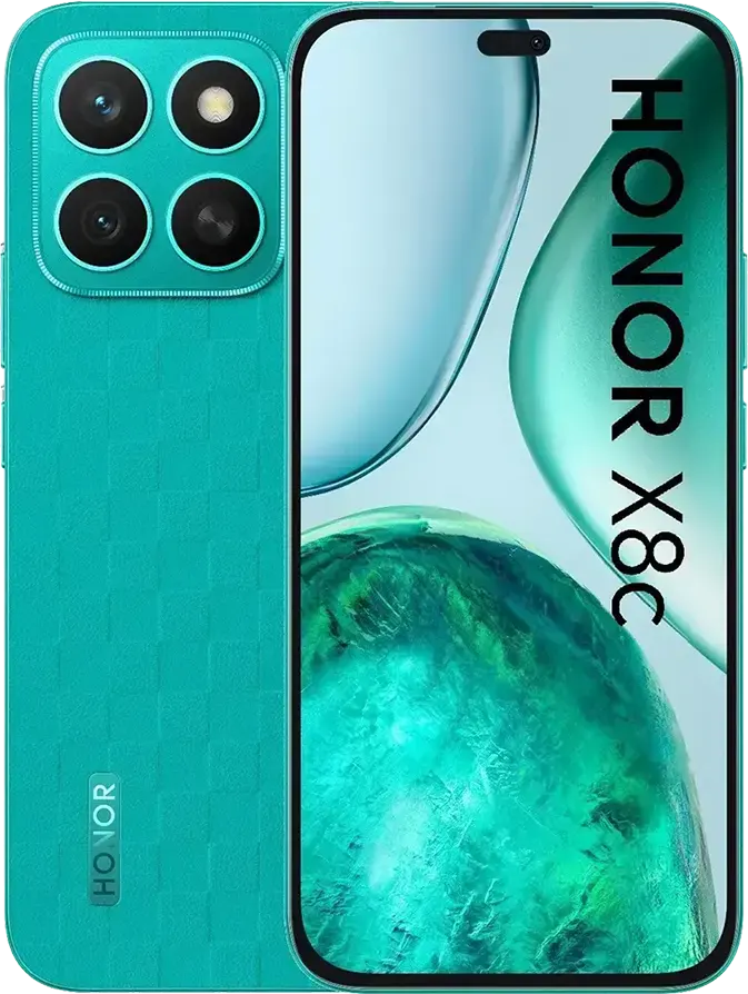 موبايل هونر X8C ، ثنائي الشريحة ، ذاكرة داخلية 512 جيجابايت ، رامات 8 جيجابايت ، شبكة الجيل الرابع إل تي إي  ، أخضر