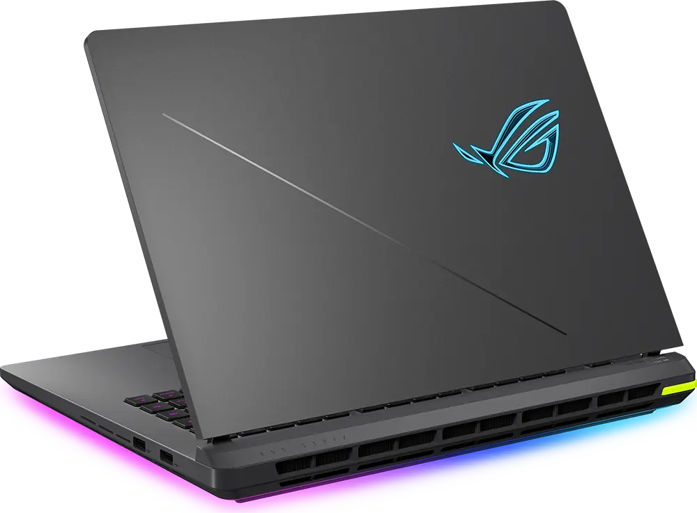 لاب توب اسوس روج سترايكس جي 16 (2025) G615LM-RV009W معالج Intel® Core™ Ultra Arrow Lake 9 275HX ، رامات 16 جيجابايت، هارد ديسك 1 تيرابايت SSD، كارت شاشة نفيديا جي فورس RTX™ 5060 سعة 8 جيجابايت، شاشة 16 بوصة دقة WQXGA، ويندوز 11 هوم، رمادي