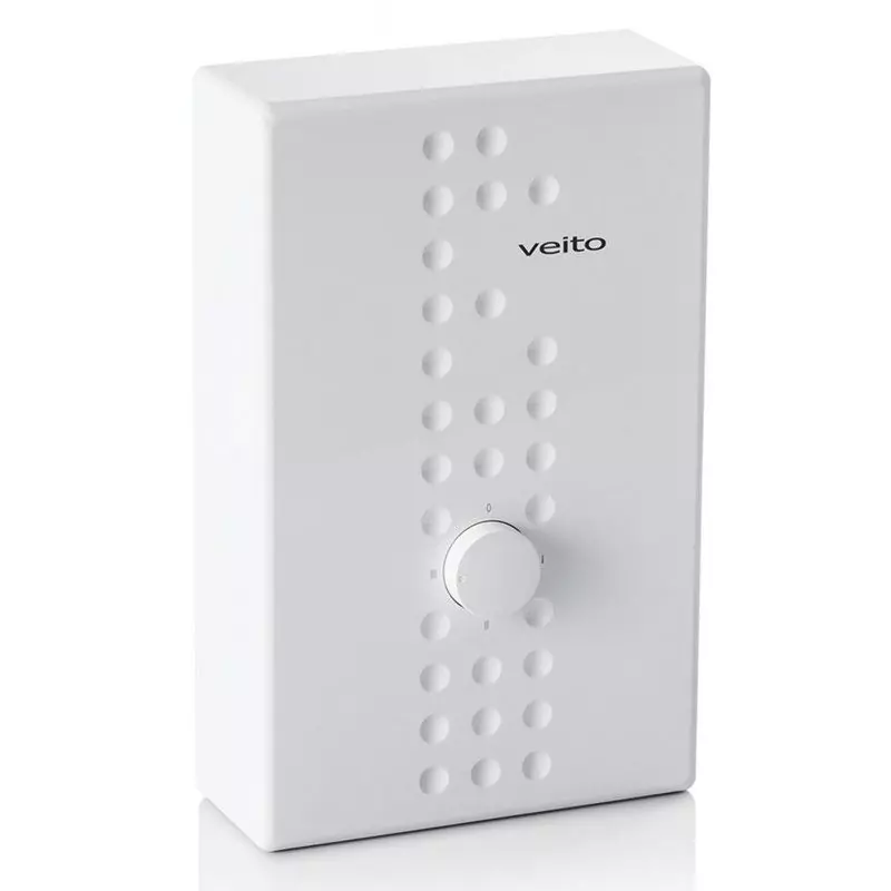 Veito Electric Instant Water Heater, 12 kW, White – FLOW S