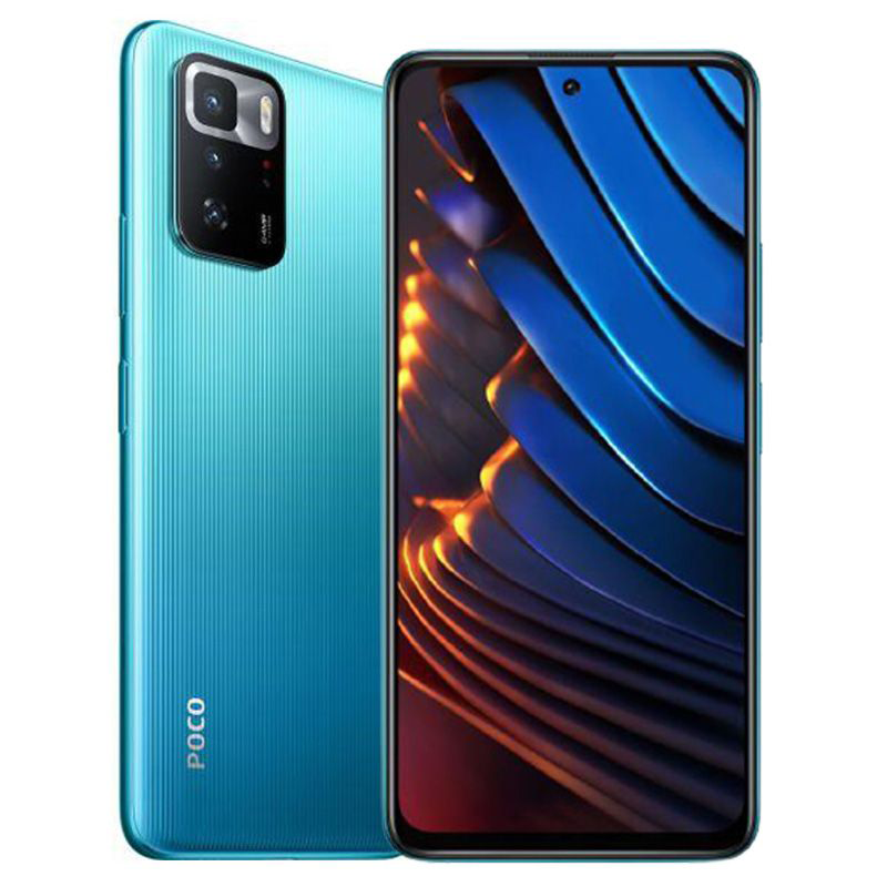 Xiaomi Poco X3 GT Dual SIM Mobile, 128GB Internal Memory, 8GB RAM, 5G Network, Blue