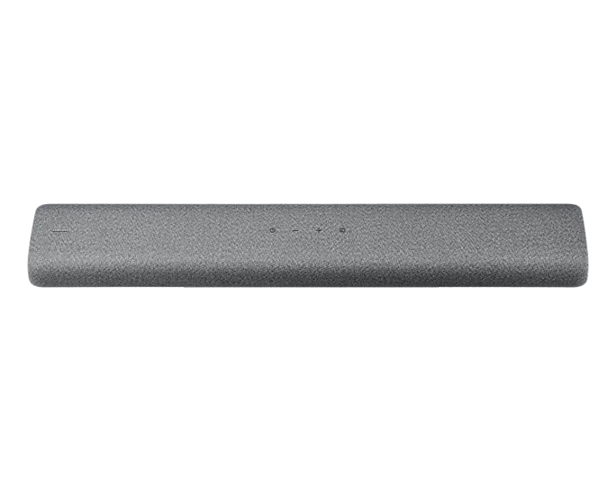Samsung Sound Bar, Bluetooth, Authentic Sound, 140 Watt, USB, Gray HW-S50A