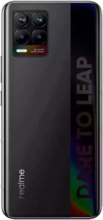 Realme 8 Dual SIM Mobile, 128GB Internal Memory, 6GB RAM, 5G Network, Black