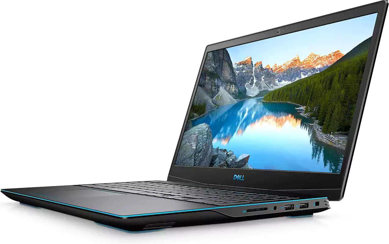 لاب توب ديل 3500-G3-E010، معالج من الجيل العاشر، Intel Core I7، رامات 16 جيجابايت، 512 جيجابايت SSD هارد، نفيديا جي فورس 1660 TI 6GB، شاشة 15.6 بوصة FHD، اوبنتو، أسود