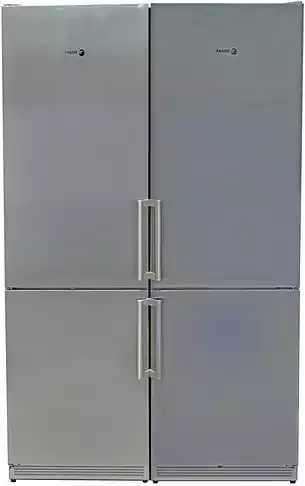 Fagor Refrigerator, No Frost, 632 Liter, 4 Doors, Stainless, FFK6725AXSR+FFK6725AXSL