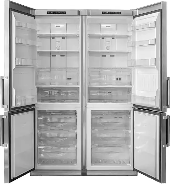 Fagor Refrigerator, No Frost, 632 Liter, 4 Doors, Stainless, FFK6725AXSR+FFK6725AXSL