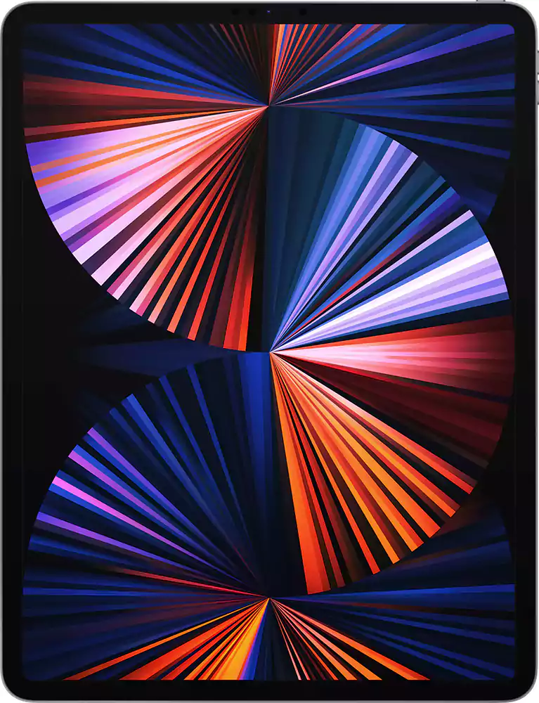 Apple iPad Pro, 12.9 Inch Display, 256 GB Internal Memory, 8 GB RAM, 5G Network, Silver