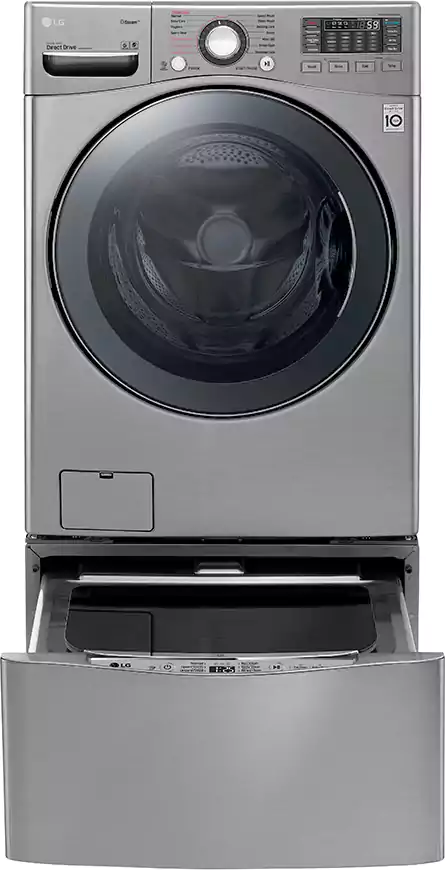 LG Front Loading Washing Machine, 18 kg, 14 Programs, Stainless, FT022K2SS