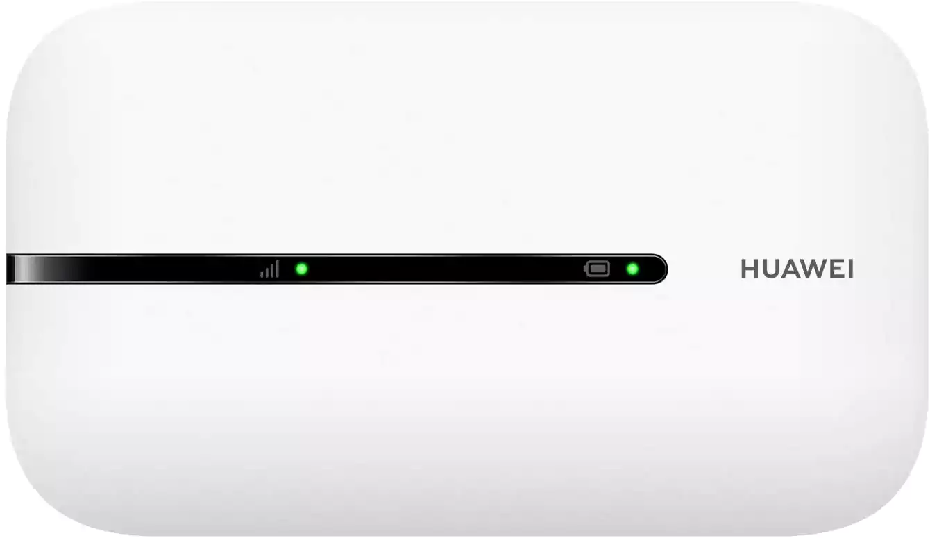 Huawei Mobile WiFi 3s Router, 4G LTE with Rechargeable 1500 mAh Battery - White