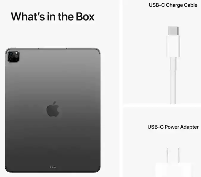 Apple iPad Pro, 12.9 Inch Display, 256 GB Internal Memory, 8 GB RAM, Gray