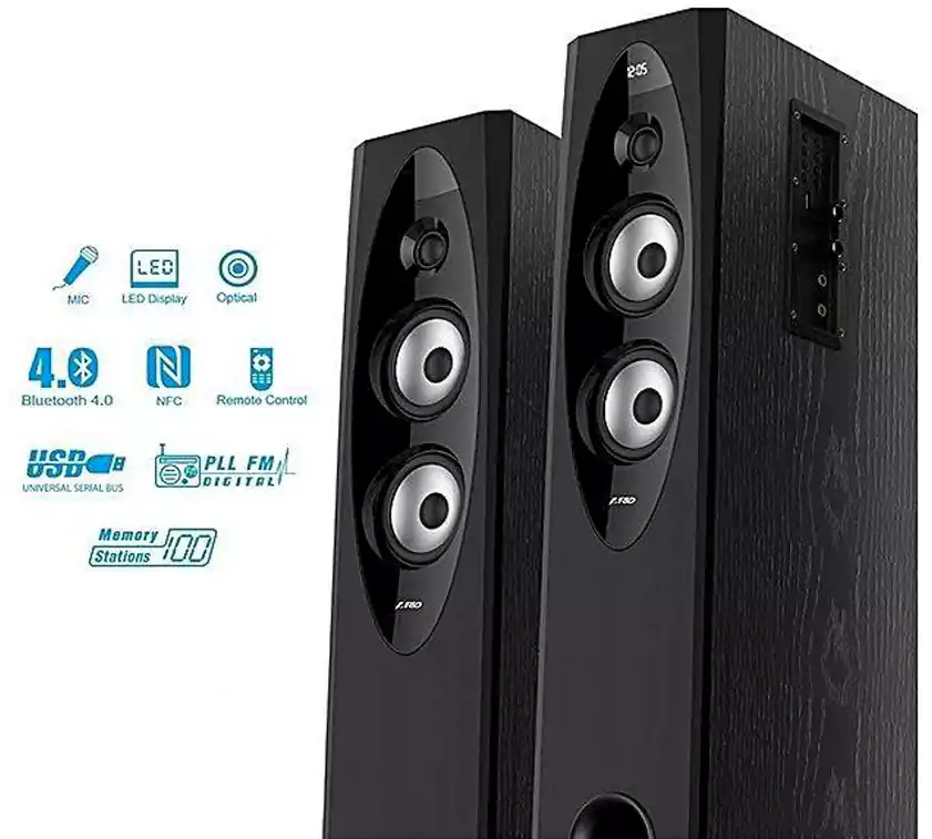 مسرح منزلي بلوتوث اف اند دي اسود T60X