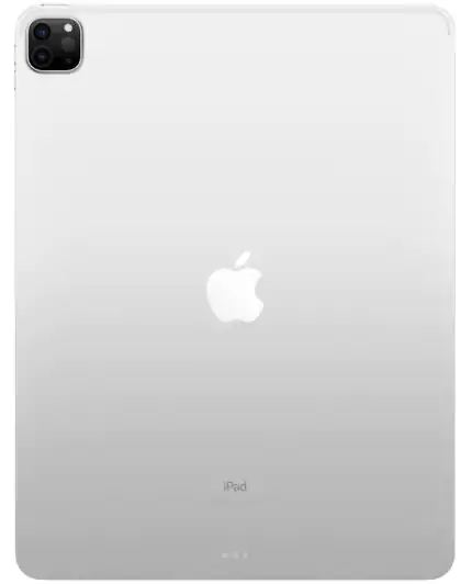 أيباد ابل برو، شاشة 12.9 بوصة، ذاكرة داخلية 256 جيجابايت، رامات 8 جيجابايت، فضي