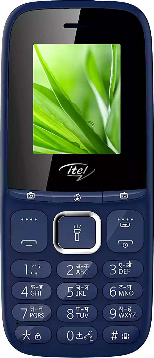 Itel 2173 Dual SIM Mobile, 4MB Internal Memory, 4MB RAM, 2G network, Blue