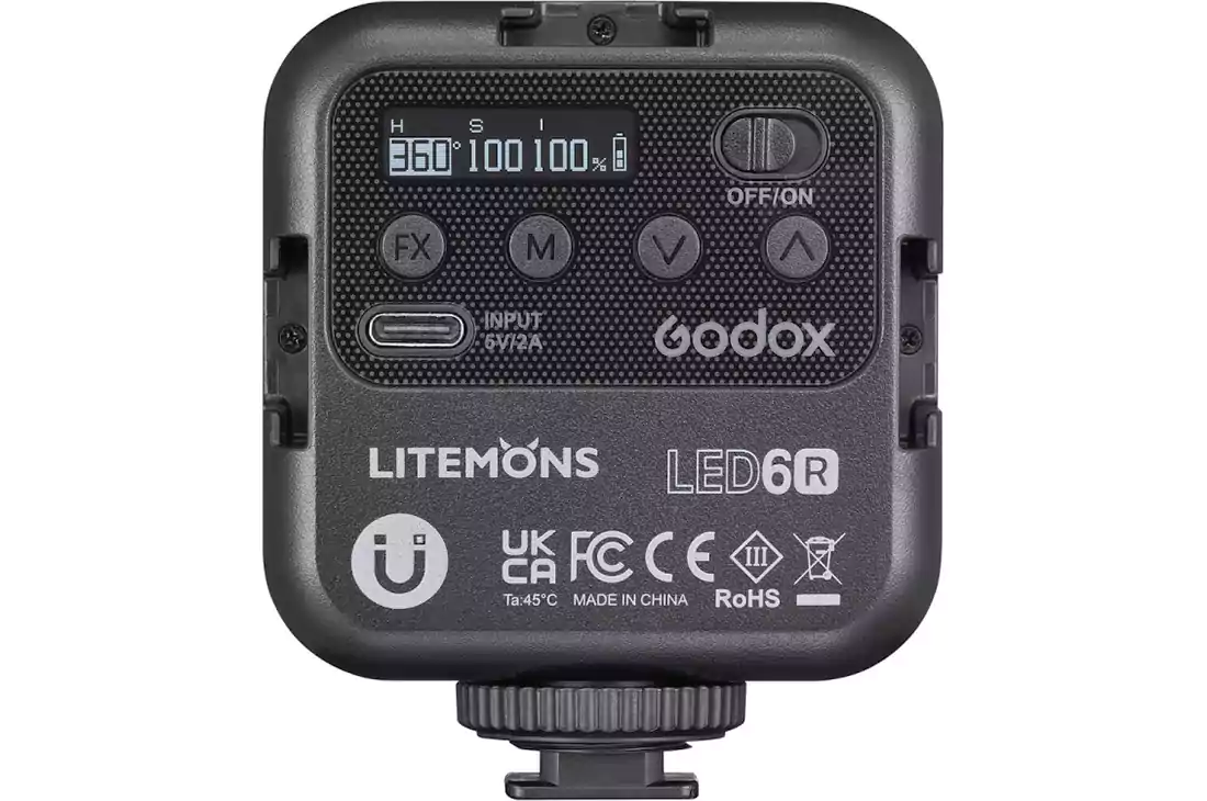 GODOX LED VIDEO LIGHT LED 6R RGB