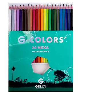 علبة ألوان 24 لون طويل جيلسى تريكس